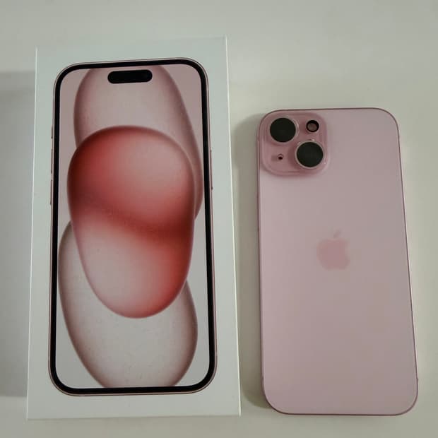아이폰15 핑크 256기가