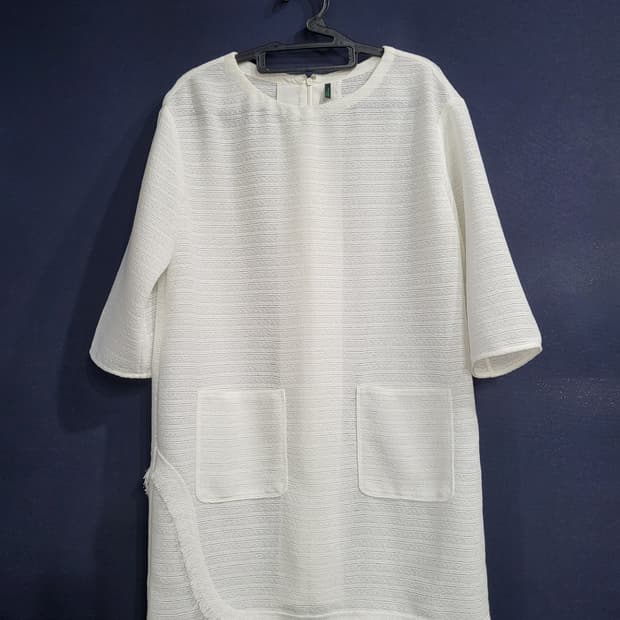 베네통 미디 원피스