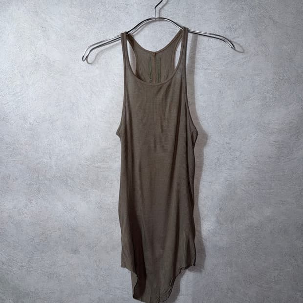 Rick Owens 2006 FW Rib Tank Top