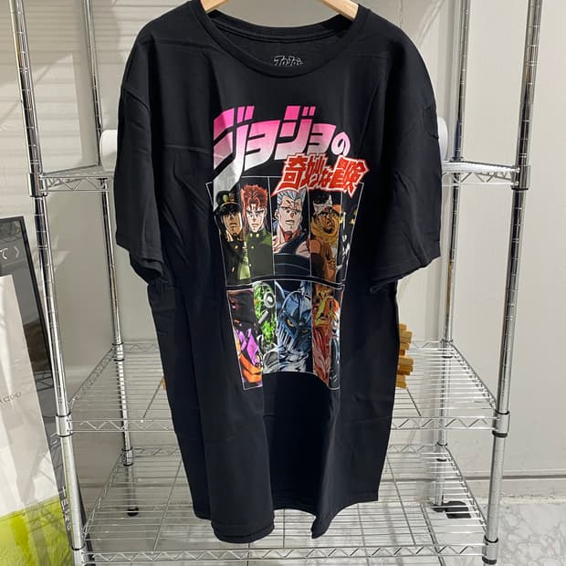 죠죠 오피셜 애니메이션 티셔츠
