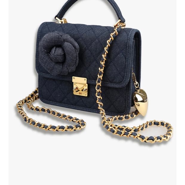 마이아이코 소피아백 데님 까멜리아 에디션 