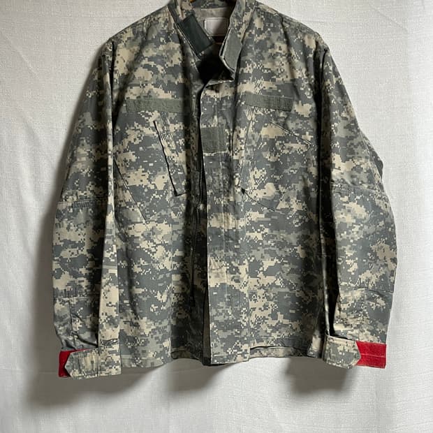 오리지날 밀리터리 ACU 카모 야상 자켓 2XL
