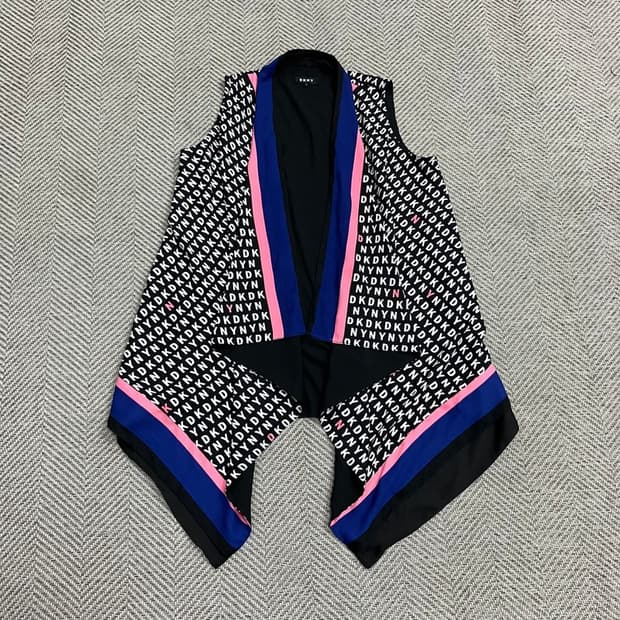 DKNY 멀티패턴 숄가디건 v5657