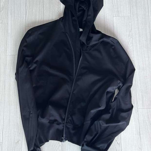 [XL] 누마레 ee 커브드 후드집업 라이트웨이트 블랙