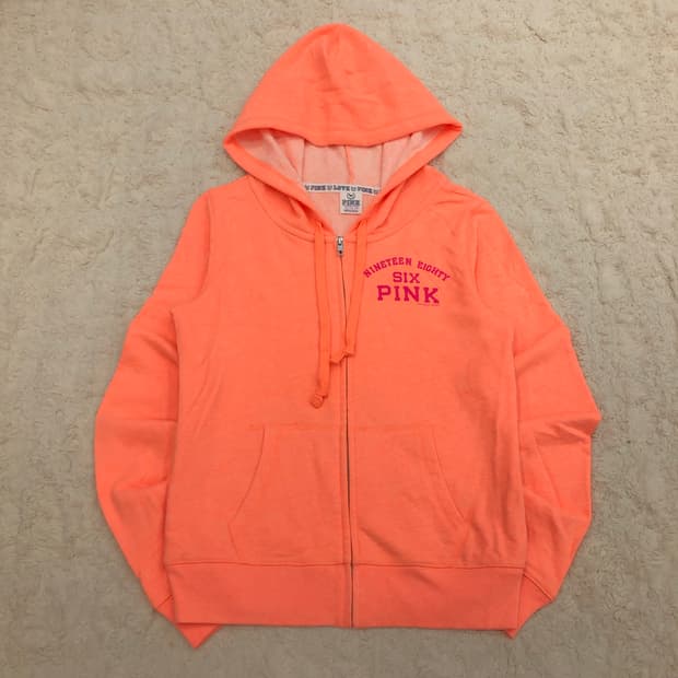 핑크 X 빅토리아 시크릿 후드집업