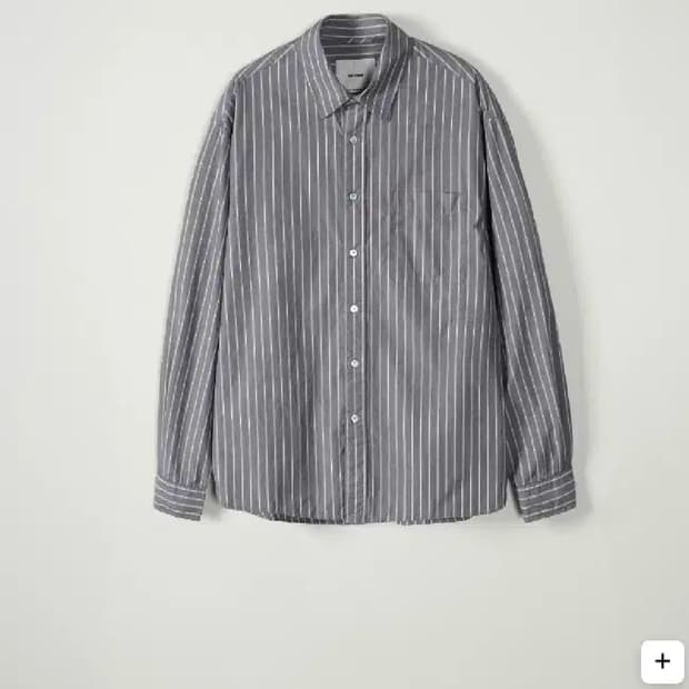 (2) 인더로우  스트라이프 셔츠