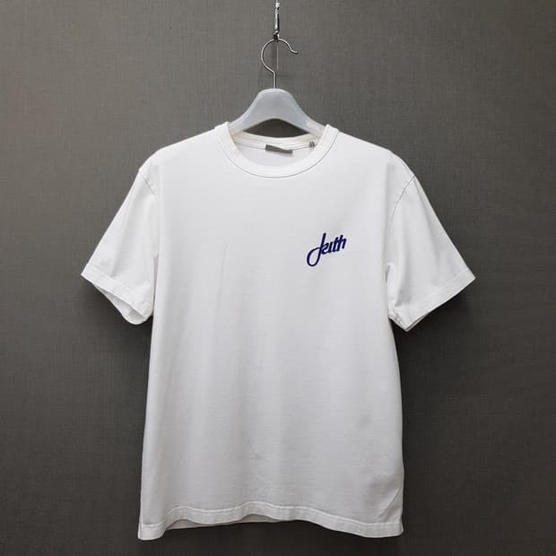 KITH 키스 스크립트 로고 반팔 티셔츠 XS사이즈