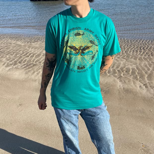 90’s Made in USA vintage T-shirts GRN