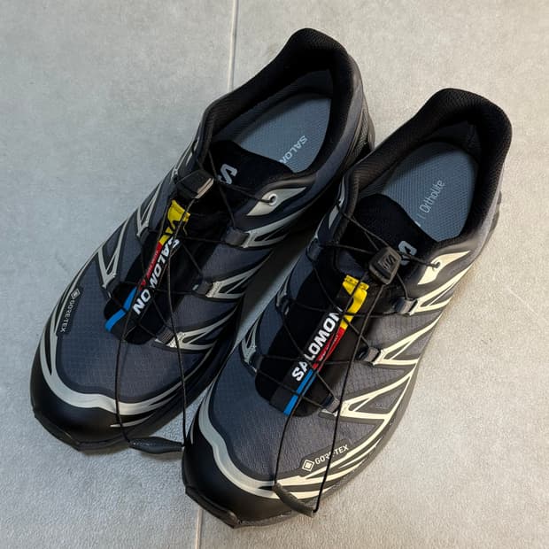 살로몬 xt-6 고어텍스 에보니