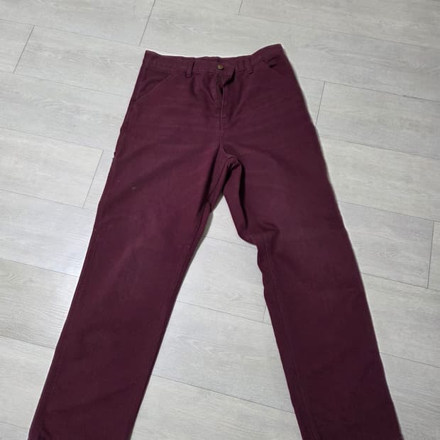 칼하트 바지 버건디 32×32