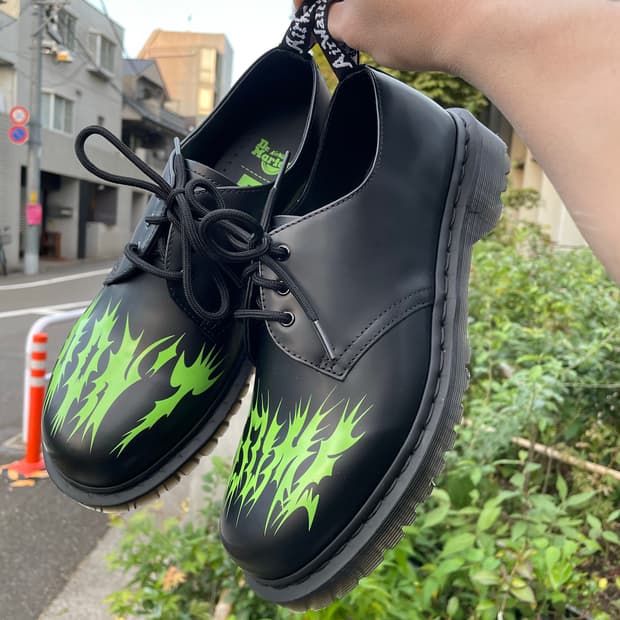 닥터마틴 국내 미발매 희귀 nts 콜라보 제품