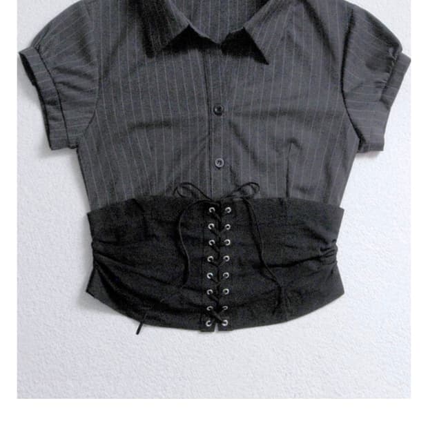 엔젤릭버진스 헬레나 코르셋 셔츠