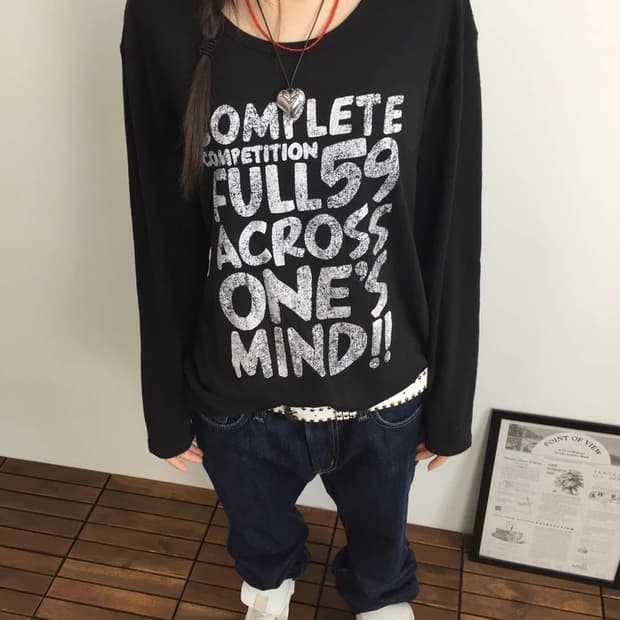 Jpn Mouvoir Big Logo Long Sleeve