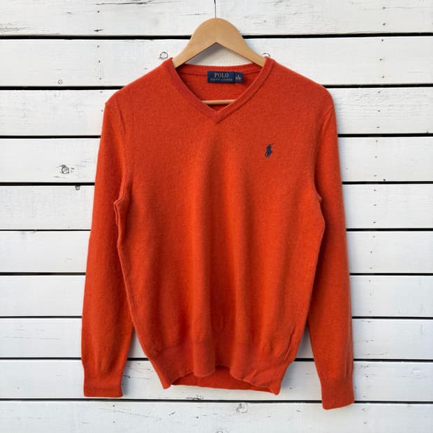 Polo 폴로 울 브이넥 니트
