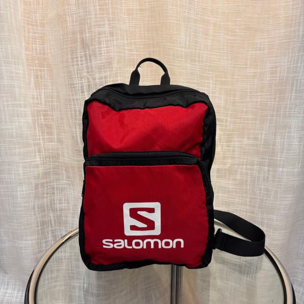 정품 살로몬 운동 슬링백    