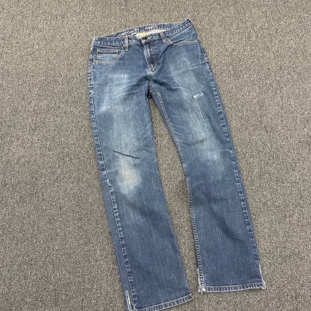 34x32 칼하트 슬림 스트레이트 데님