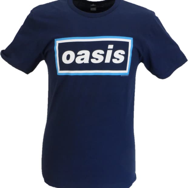 Oasis 공식 라이선스 머천다이즈 메인 로드 티셔츠