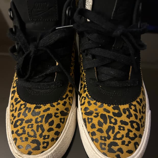 나이키 레오파드 하이탑 (230)