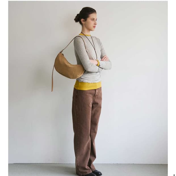 무르 페블백 SUEDE BEIGE컬러