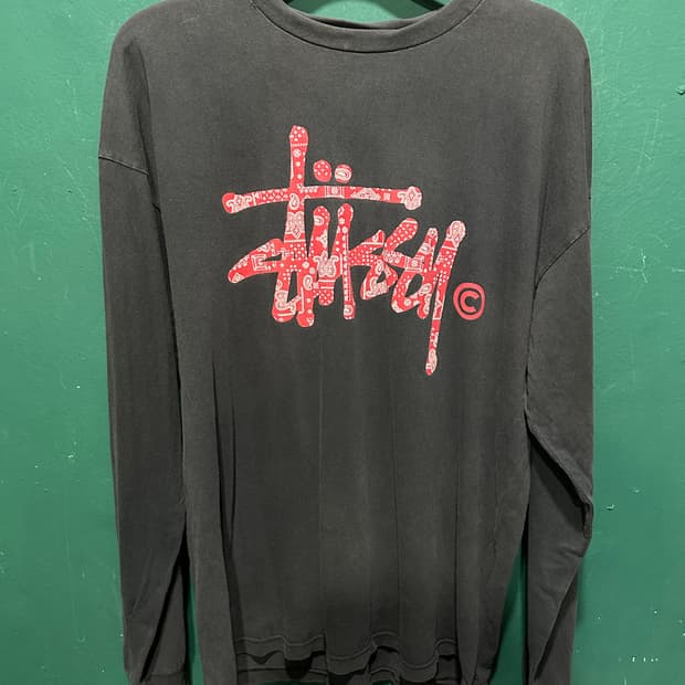 00s 올드스투시 롱슬리브 XL