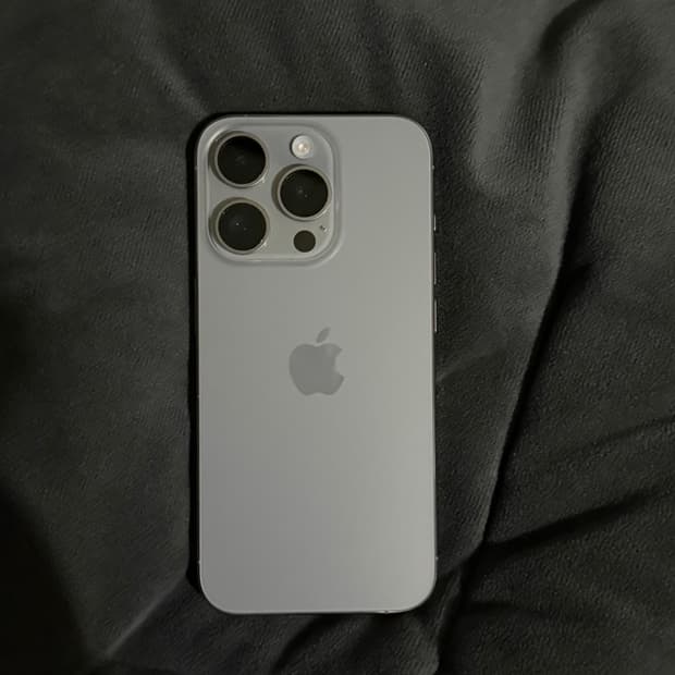 아이폰 15PRO 내추럴티타늄 128GB