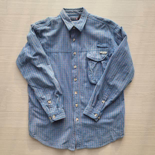 와일드띵스 코튼 헌팅 체크셔츠