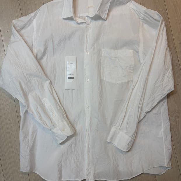 25ss comoli 코모리 셔츠 화이트 3