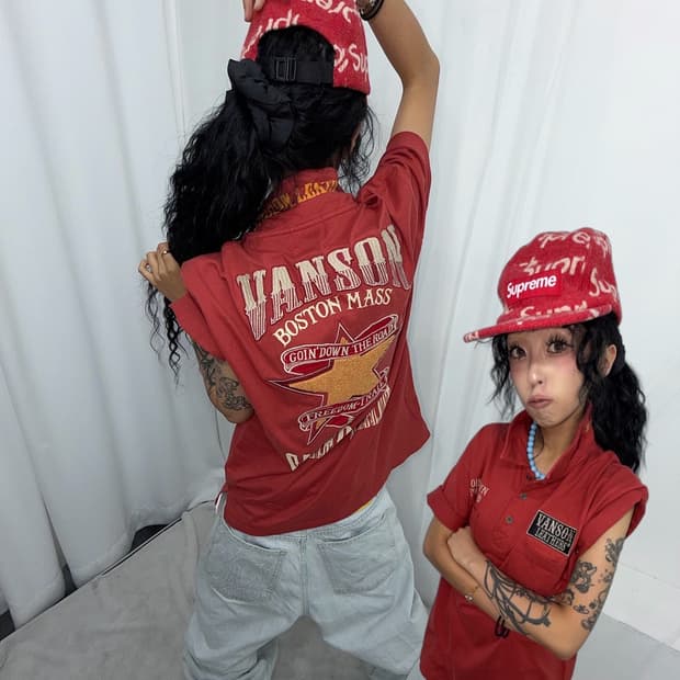 Vanson Star !!!!!! Patch PK T-shirt