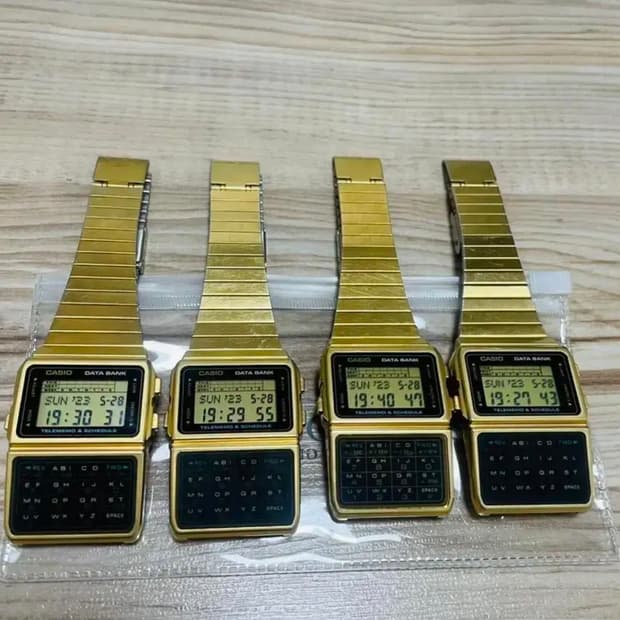 80년대 카시오데이터뱅크금장 오리지널