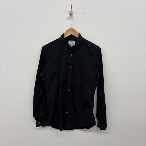 Diesel Co. 블랙 네이비 빈티지 셔츠 공용 M