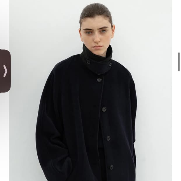 Lfm 코트 네이비 