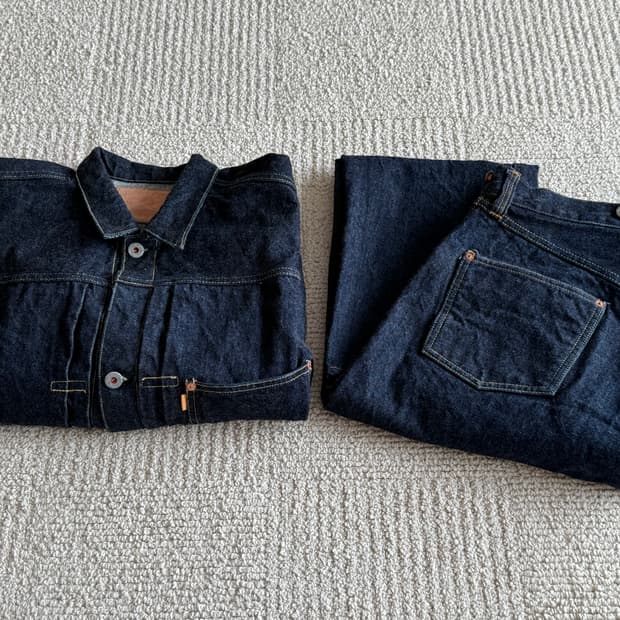 [40, 31] Graphzero 16oz 데님 셋업