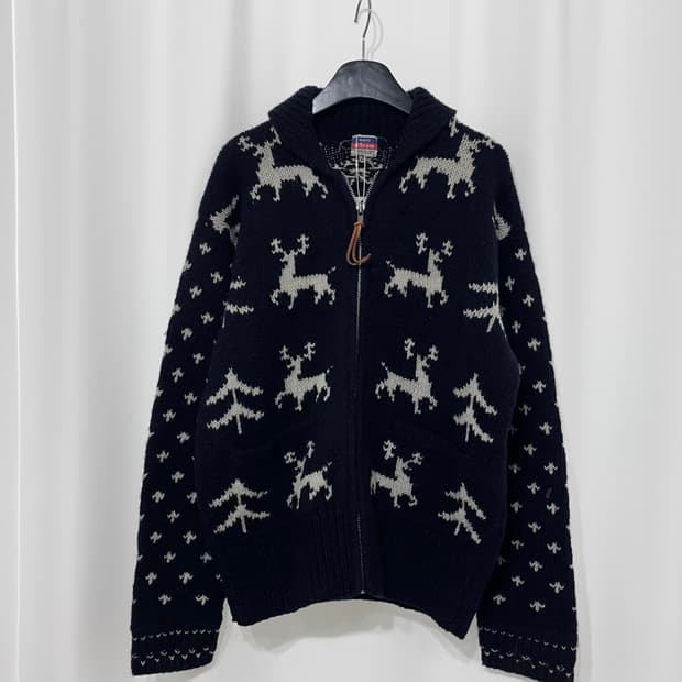 1990's NMD 45rpm knit zip up 