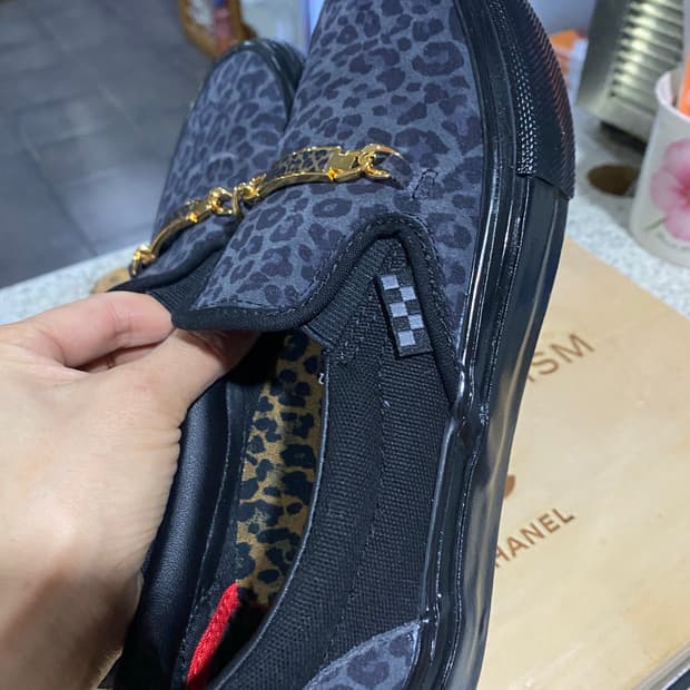 반스 레오파드 슬립온 230(새상품)