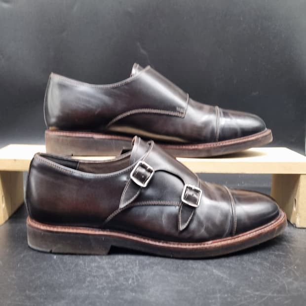 엘칸토 더블몽크 스트랩 남성로퍼 265-270