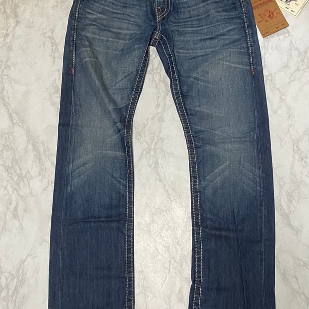 트루릴리젼 청바지 32 인치 택달린상품
