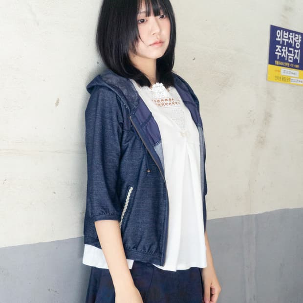 네이비 블룸 SET