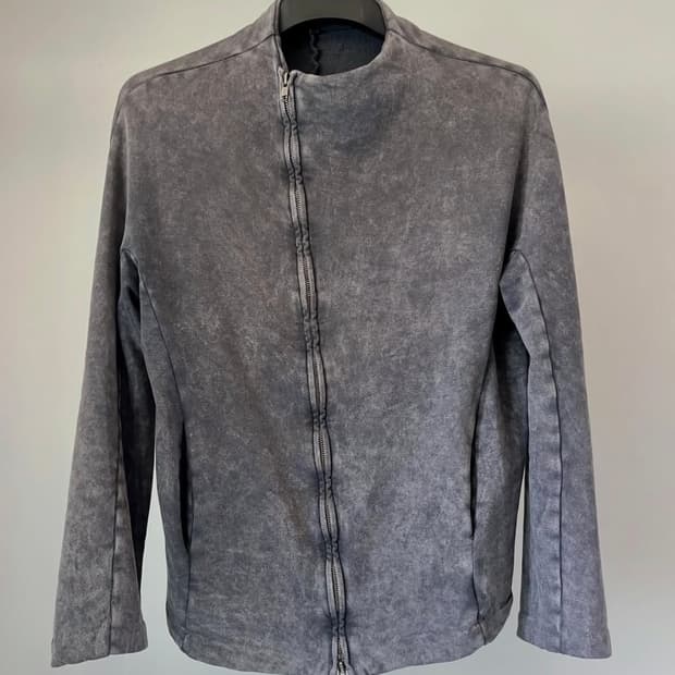 Lentrian Dyed Asymmetric-zip Sweat