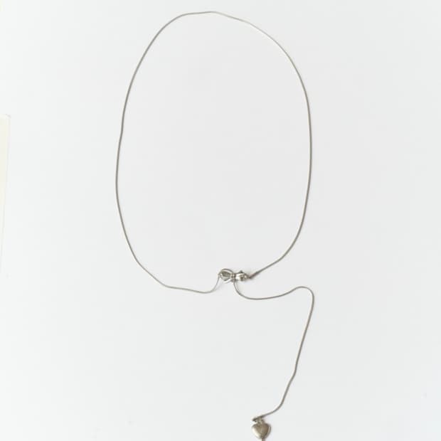 RIBBON ℒKEY NECKLACE 
