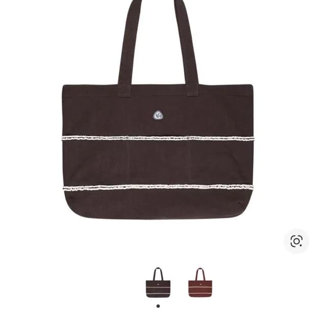코이세이오 모코 리버시블 토트백 브라운