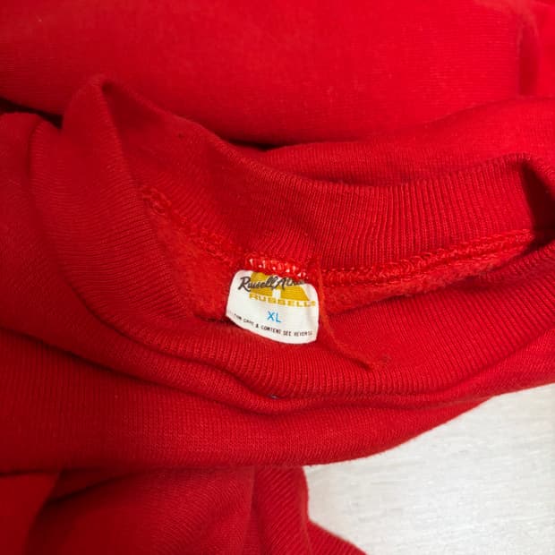 70s 빈티지 러셀 스웻셔츠 표기 xl