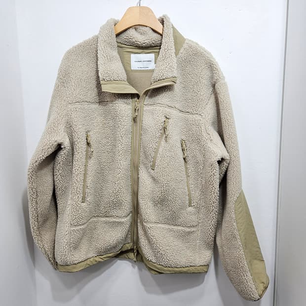 아웃스탠딩&카카오뱅크 콜라보 보아 플리스 자켓