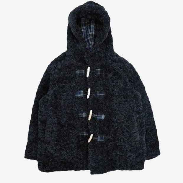 더뮤지엄비지터 퍼자켓 퍼코트 새상품