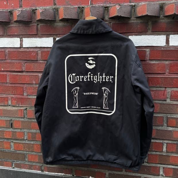 Core fighter 그래픽 디테일 자켓 