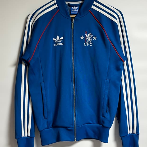 아디다스 슈퍼스타 첼시 져지 트랙탑 파이어버드 90