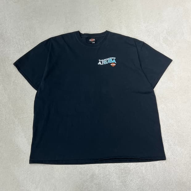 할리데이비슨 프린팅반팔티 s09909