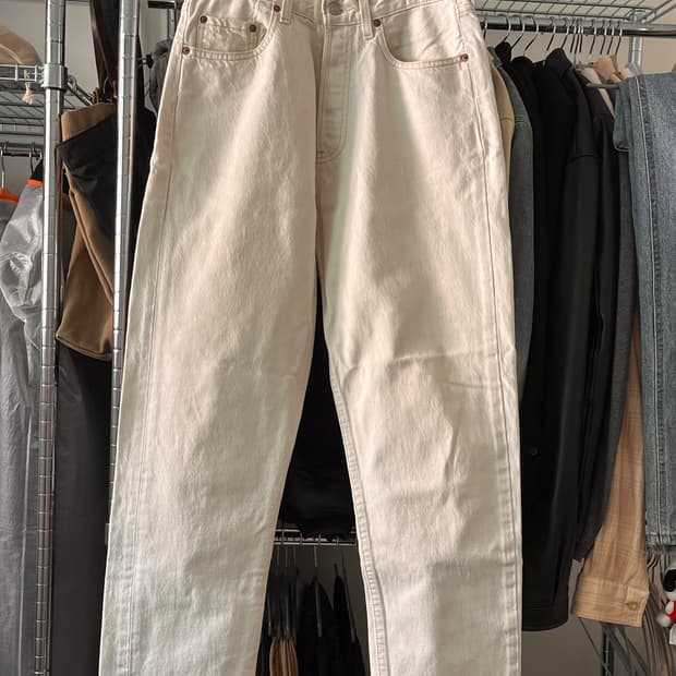 리바이스 510 30X34 화이트 어크루 데님