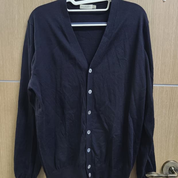 수트서플라이 울100 니트 가디건 