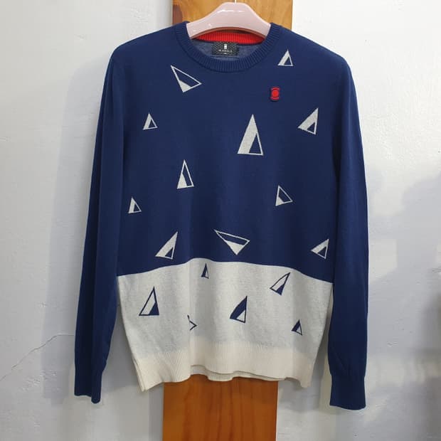 와이드앵글 니트 골프 스웨트(105)