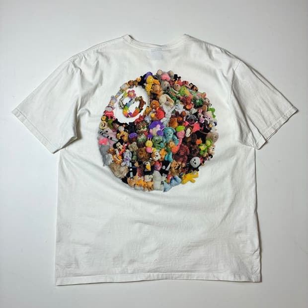 스투시 STUSSY 23ss 플러시 반팔 티셔츠 PN9001